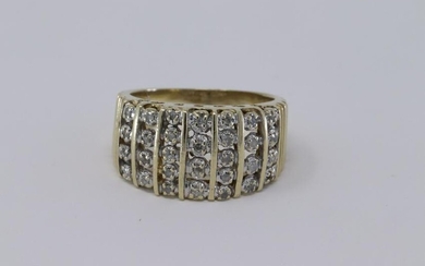 14Kt Yellow Gold Diamond Ring