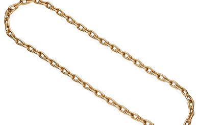 A gold 'Hardware Link' necklace,, by Tiffany