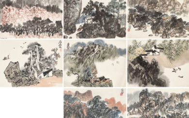 CHEN ZIZHUANG (1913-1976), Landscapes