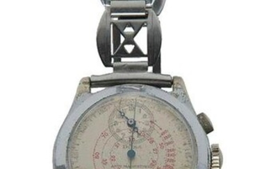 1942 Doxa Antimagnetique Stainless Chronograph