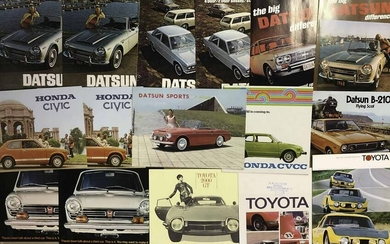 1960’s-70’s Japanese car brochures