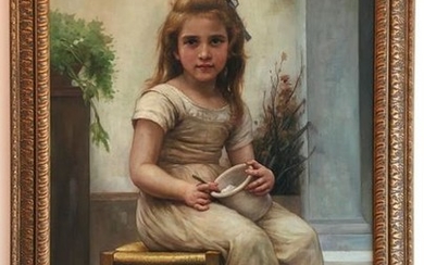 19thC Style, Seated Italian Girl