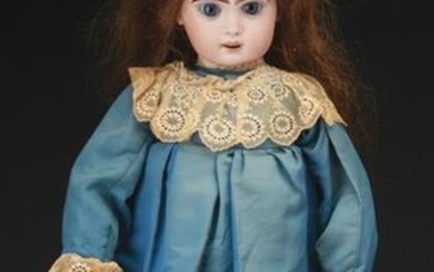 Attractive Open Mouth French Bisque Doll.
