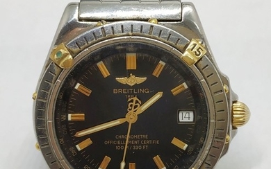 BREITLING Stainless and 18k gold Automatic