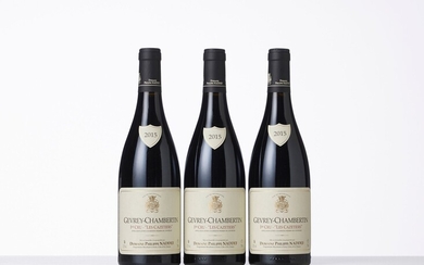 3 Bouteilles GEVREY-CHAMBERTIN LES CAZETIERS (1° Cru) Année : 2015 Appellation : Domaine Phlippe Naddef...
