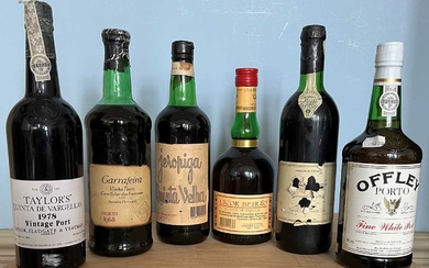 6 Bottles Mixed Lot Vintage Port