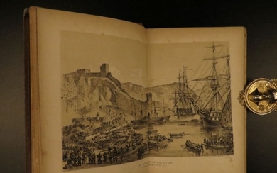 1855 1st ed Sevastopol Crimean War MAP Turkey