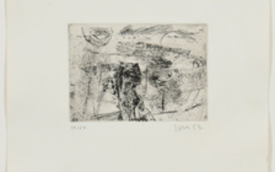 Asger Jorn (Danish, 1914-1973) Two Works from the Schweizer Suite : Mon château d'Espagne