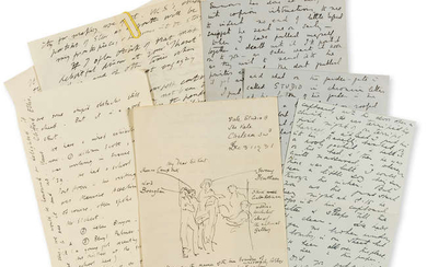 Camden Town Group.- A group of Autograph Letters signed to Walter and Thérèse Lessore , 1940s.