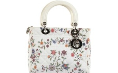 Christian Dior Lady Flower Handbag MM, c. 2007,...