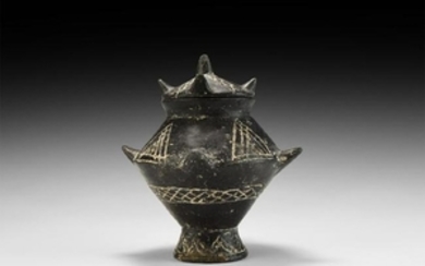 Etruscan Lidded Vessel