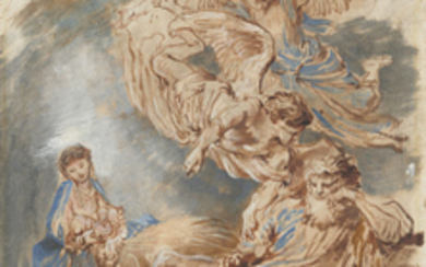 Giovanni Benedetto Castiglione, Il Grechetto (Genoa 1609-1664 Mantua), The Nativity