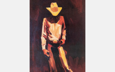 Hugh Cabot, (American, 1930-2005) - Cowboy