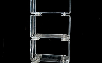 Lucite Display Cabinet