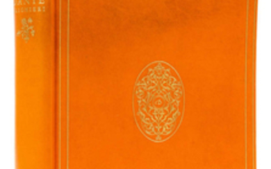 Nonesuch Press.- Dante Alighieri. La Divina Commedia , limited edition, original vellum stained orange, gilt, Nonesuch Press, 1928.