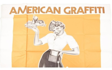 Original French poster for American Graffiti