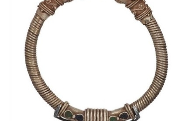 A Parthian or Hellenistic silver bracelet, 2nd...
