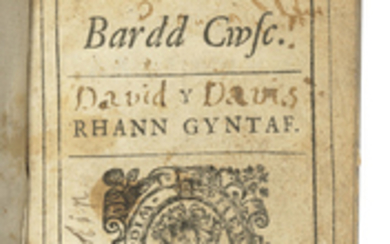 WYNNE, Ellis (1671-1734). Gweledigaetheu y bardd cwsc. [London]: E. Powell, 1703.