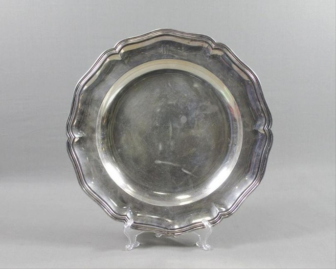 .800 Silver Footed Dish