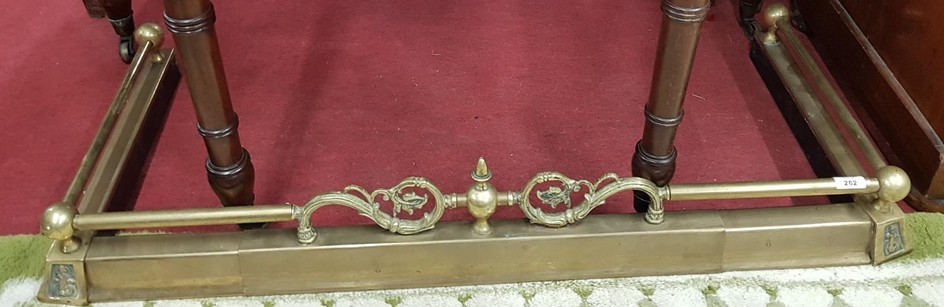 A 19th Century adjustable Brass Fender.