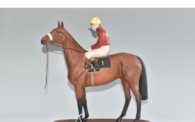 A BESWICK RED RUM FIGURE, with Brian Fletcher Up, no 2511, f...