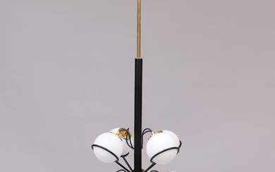 A CEILING LAMP, Leucos, Roberto Pamio, Italy, 1960s.
