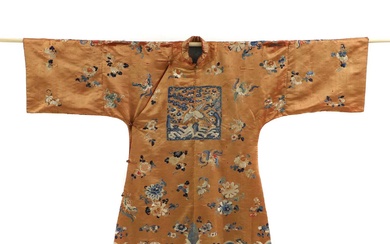 A Chinese embroidered robe