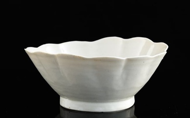 A Chinese white-glazed bowl, Song dynasty