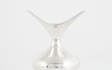 A Danish Sterling Silver Vase by Hans Bunde, Cohr
