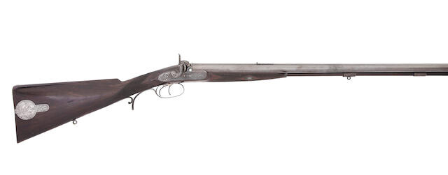 A Fine 29-Bore (.550) Percussion D.B. Sporting Rifle, By Edward Paton, 44 George Street, Perth, Maker to H.R.H. The Late Prince Consort, No. 2329, Circa 1865