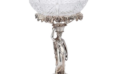 A GEORGE IV SILVER TABLE CENTREPIECE