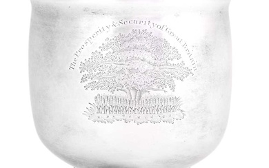 A George III Silver Goblet by William Burwash and Richard Sibley, London, 1809
