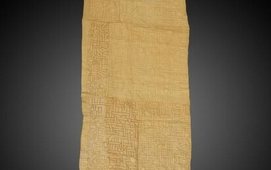 A Kuba Woven Fabric, Overskirt
