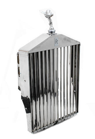 A Rolls-Royce Phantom II radiator shell