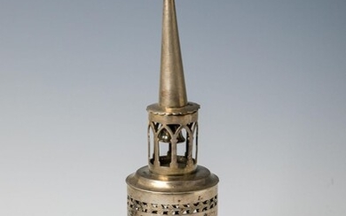 A SILVER SPICE CONTAINER. Berlin, Early 19th century.