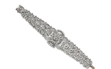 A diamond bracelet, 1940s