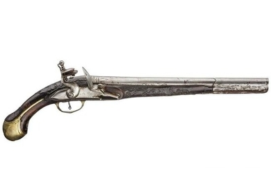 A flintlock pistol, Ottoman Empire, 18th century