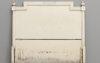 A late Gustavian headboard, circa 1800.