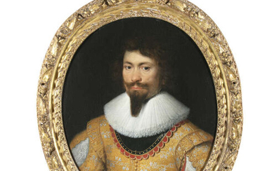 ATTRIBUTED TO DANIEL MYTENS (1590-1647) Portrait of a...