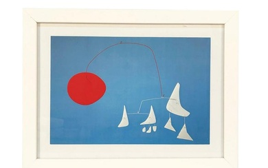 Alexander Calder - Mobile - Offset Lithograph 9.75" x 13"