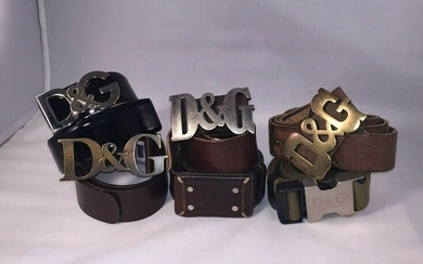 Amazing NYC Stylist Designer Belt Collection Dolce &