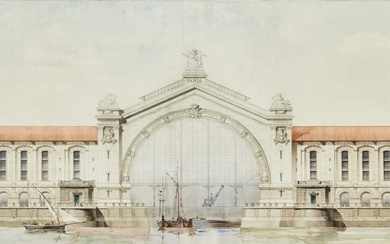 An Architectural Design for a Port Entrance, Paris