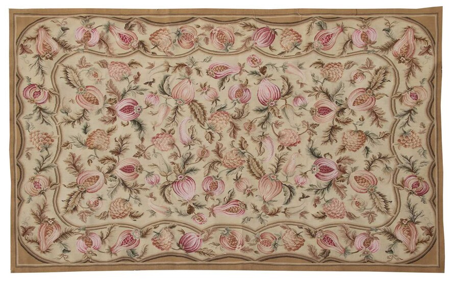 An Aubusson carpet