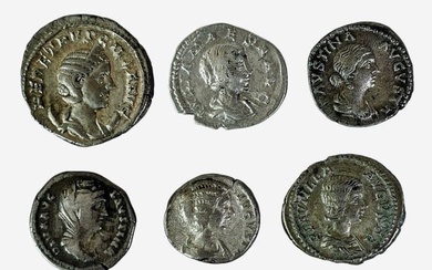 Ancient Roman Denarius, Imperial Women (6pc)