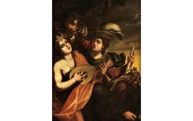Angelo Caroselli, 1585 Rom – 1652, zug., Allegorie der Musik