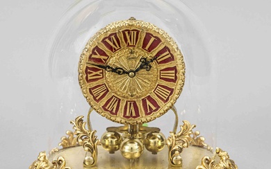 Annual clock, rotating pendulum cl