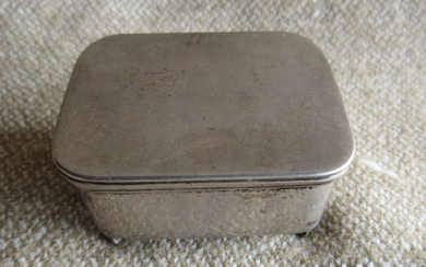 Antique Austrian Silver 13 - Box, DATED 1801