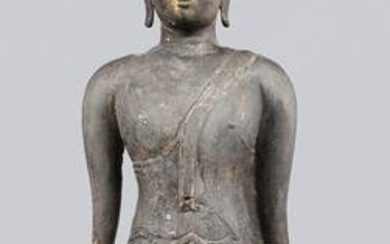 Antique Carved Burmese Buddha