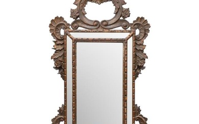 Antique Carved Venetian Mirror