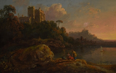 Attributed to John Laporte (British 1761-1839), Bothwell Castle